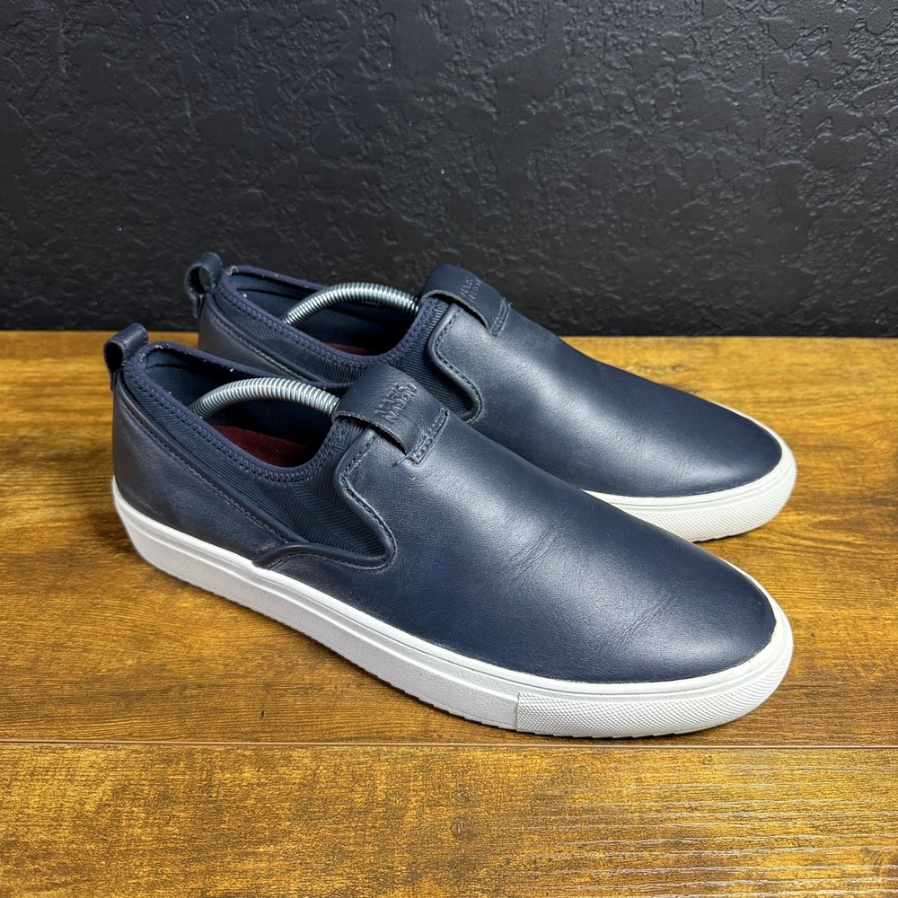 Mark Nason Razor Cup Rexford SN 68610 Navy Leather Slip-On Sneaker Mens 10.5